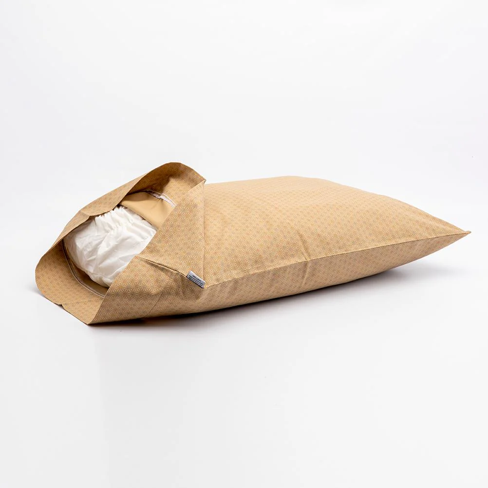 J-Life Asa No Ha Gold Pillowcase - Image 3