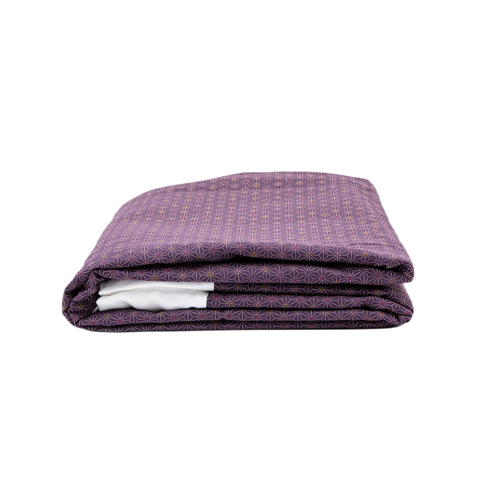 J-Life Asa No Ha Purple Custom Kakefuton with Removable Cover - Image 5