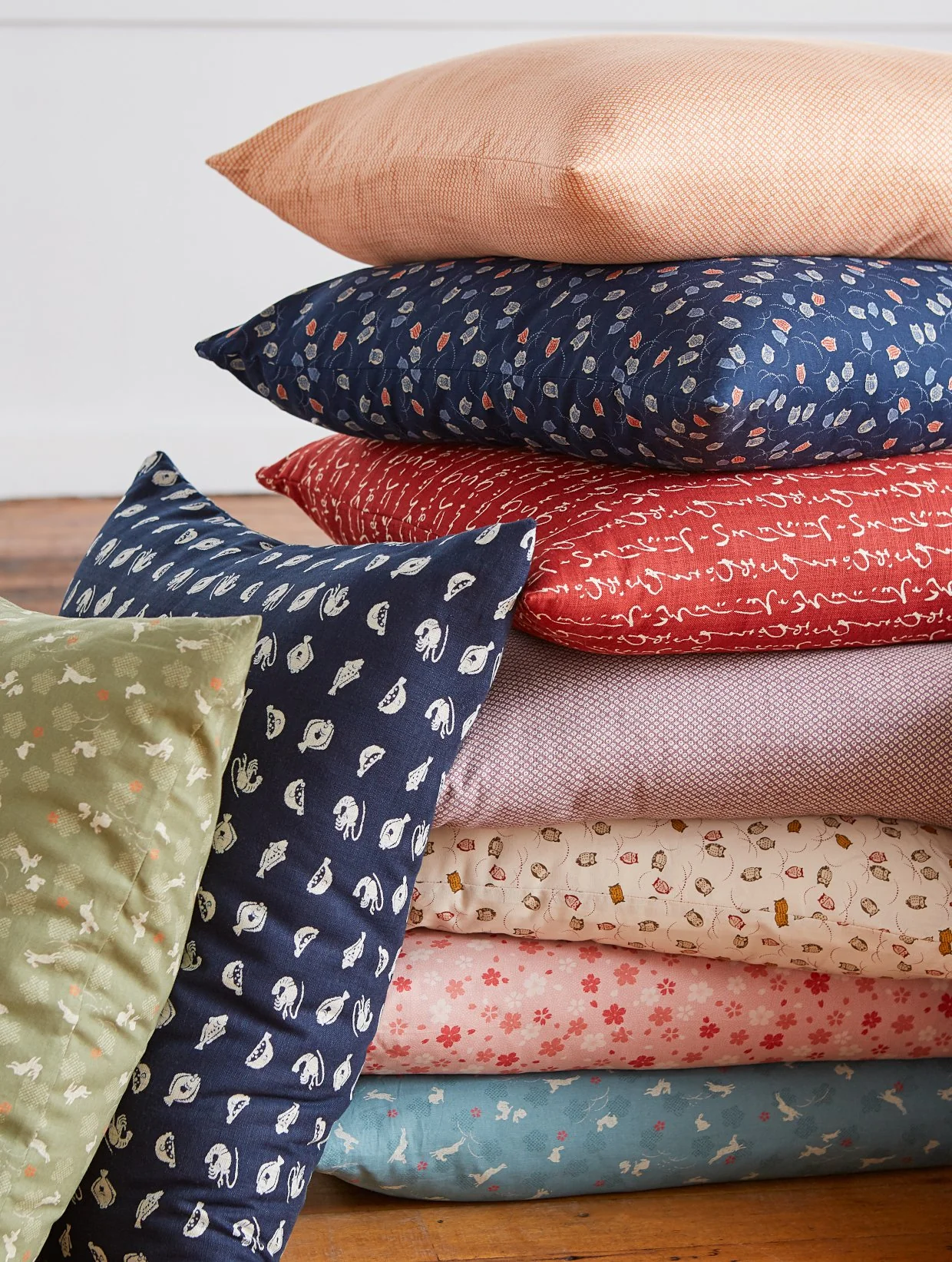 J-Life Cherry Blossom Pink Zabuton Floor Pillow - Image 6