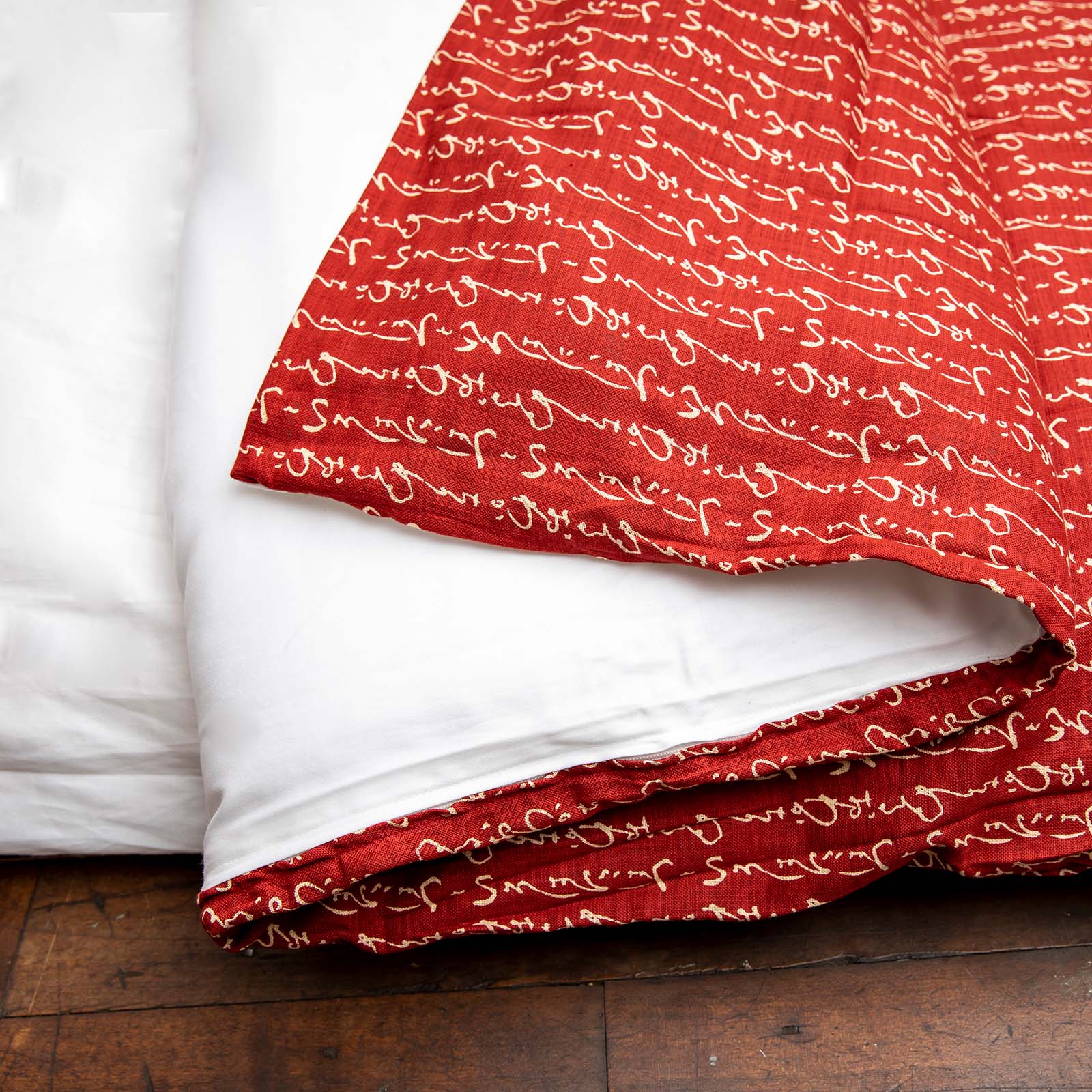 J-Life Kanji Red Custom Kakefuton with Removable Cover - Image 9