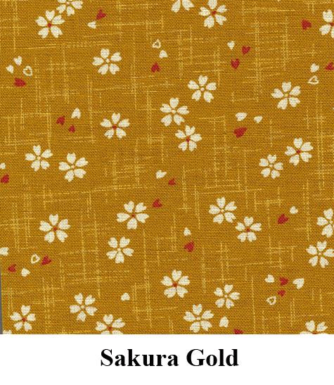 J-Life Sakura Gold Custom Kakefuton with Removable Cover - Image 14