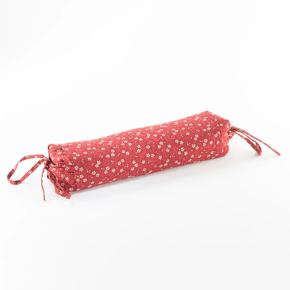 J-Life Sakura Red Buckwheat Hull Pillow - Image 3