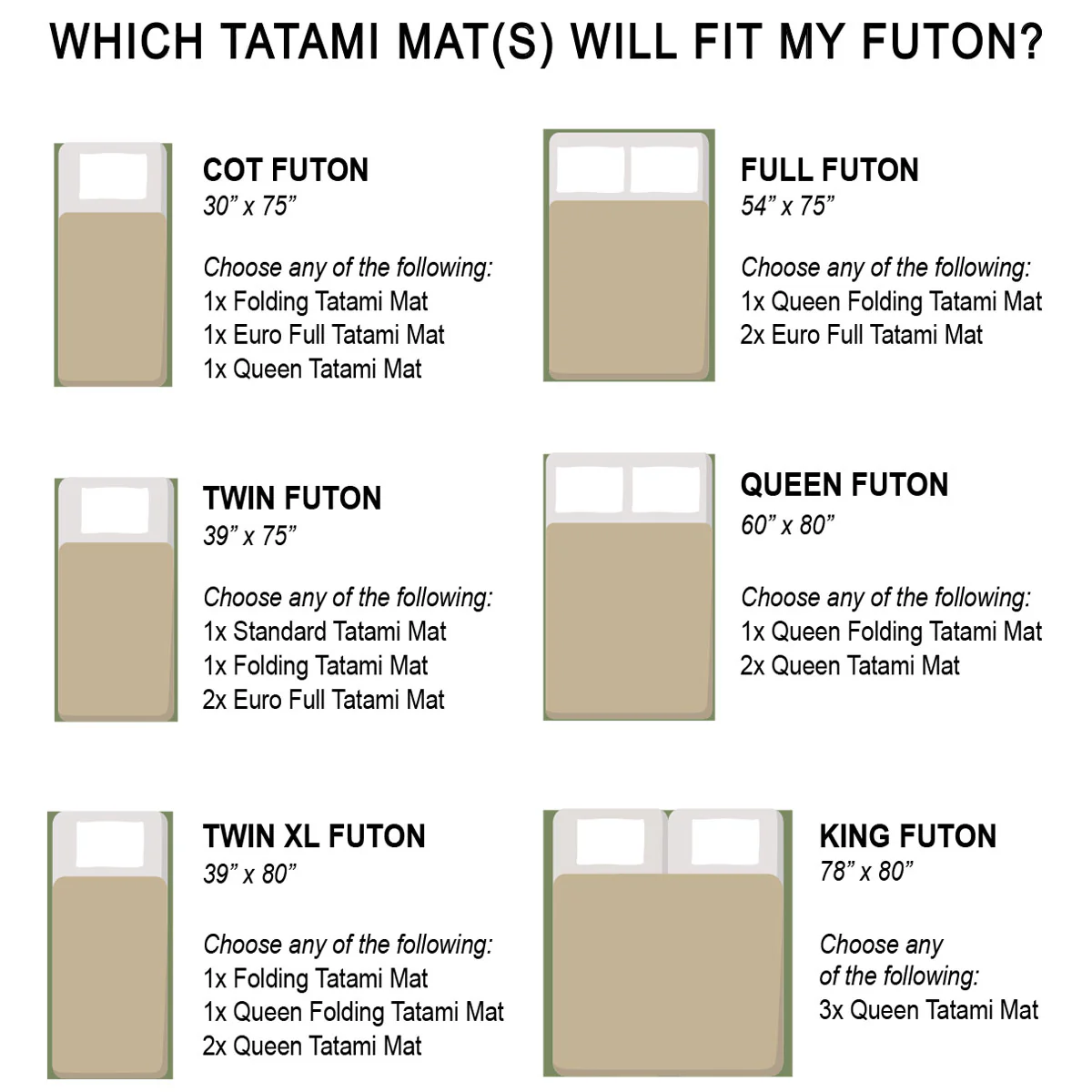 J-Life Shikifuton with Kanji Black Removable Cover - Image 6