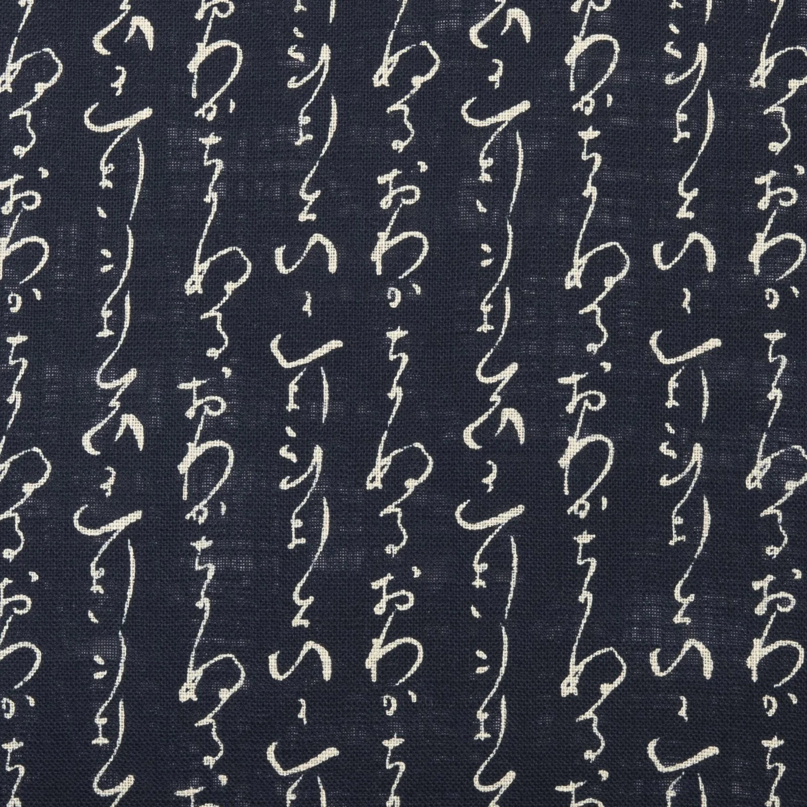 Kanji Navy Throw Pillow - Image 4