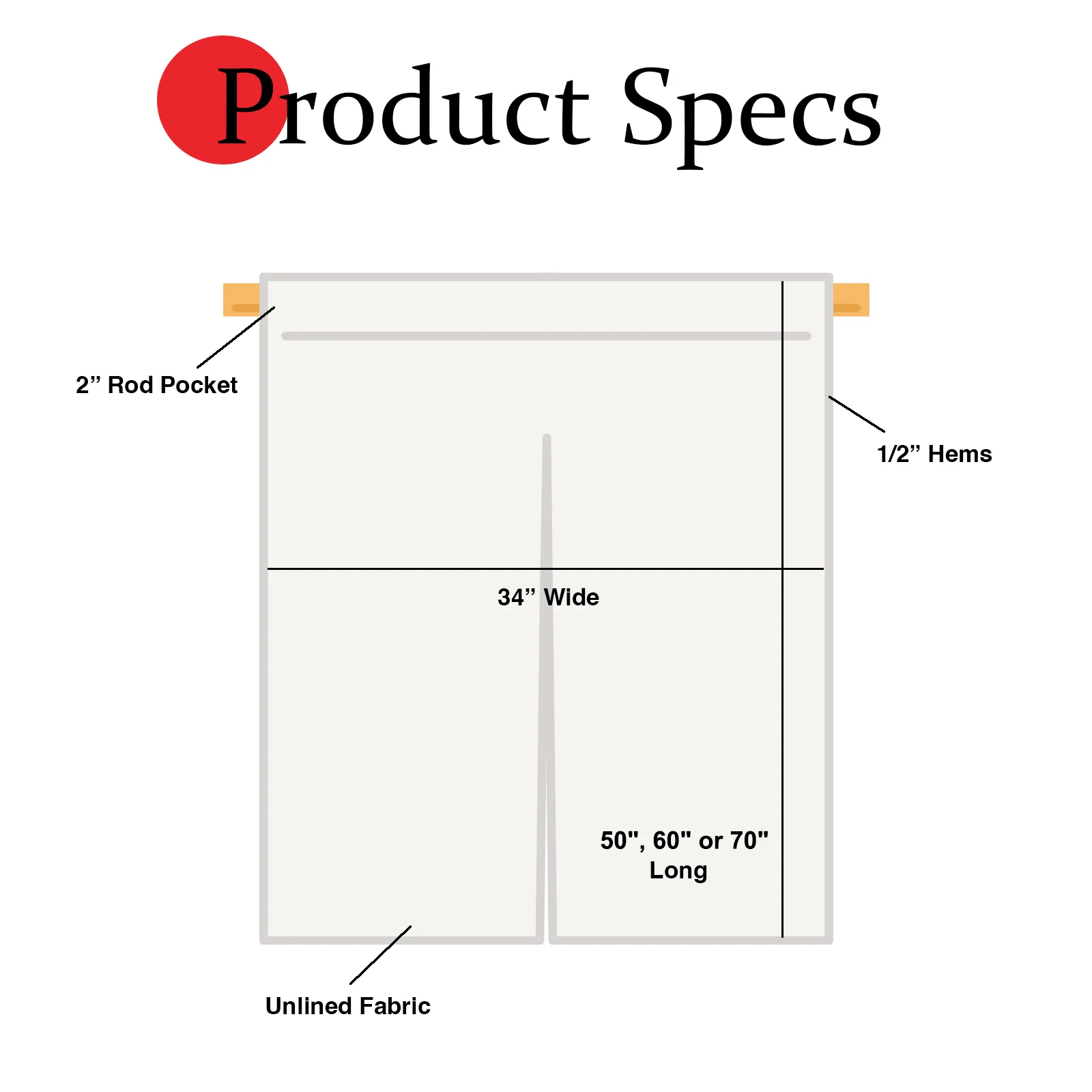 Sakura Gold Noren Japanese Door Curtain - Image 3