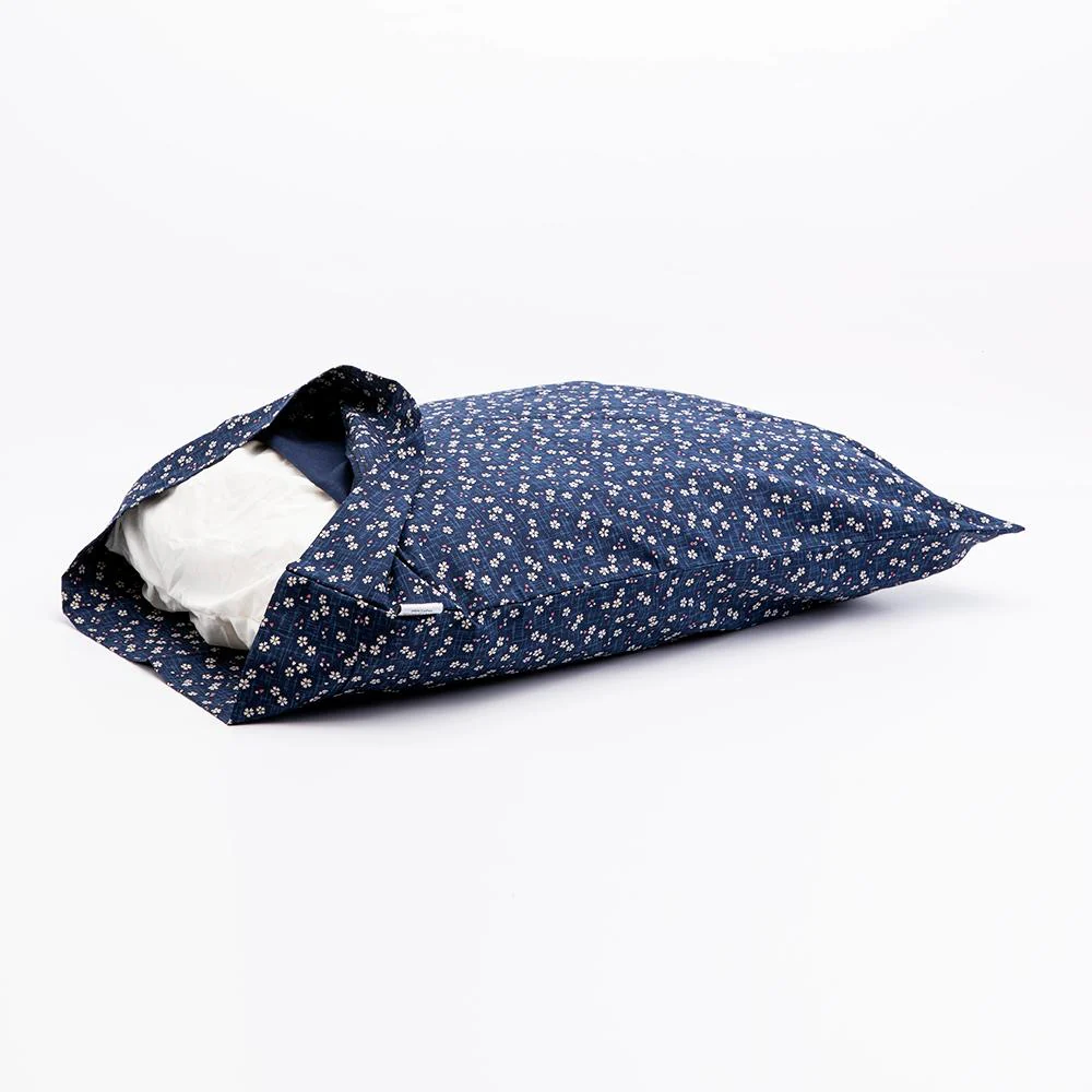 J-Life Sakura Navy Pillowcase - Image 3