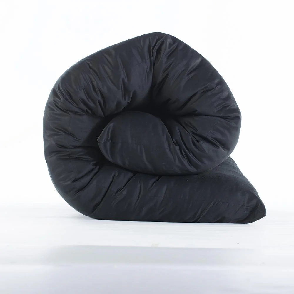 Shiki Futon Black Ultra Sateen Removable COVER ONLY - Image 3